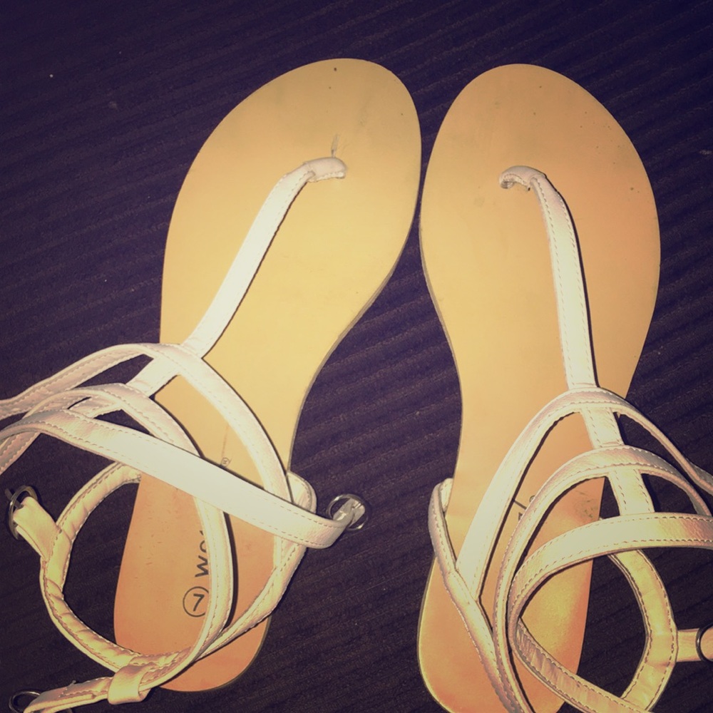 Sandals from wet seal
